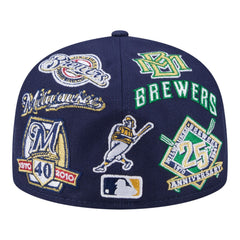 Milwaukee Brewers New Era All Over 59FIFTY Fitted Hat - MLB Hats