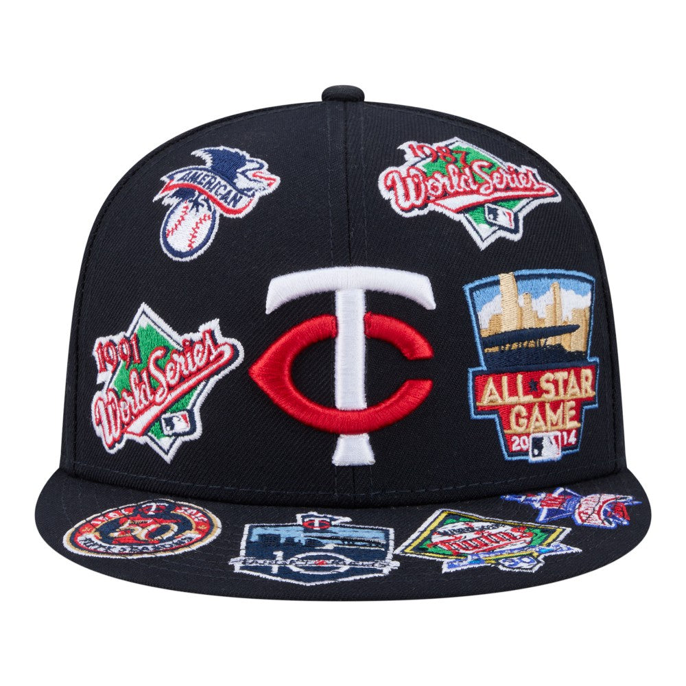 Minnesota Twins New Era All Over 59FIFTY Fitted Hat - MLB Hats