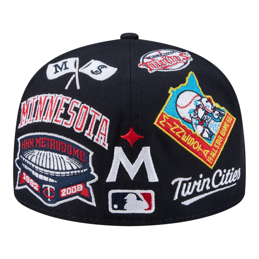 Minnesota Twins New Era All Over 59FIFTY Fitted Hat - MLB Hats