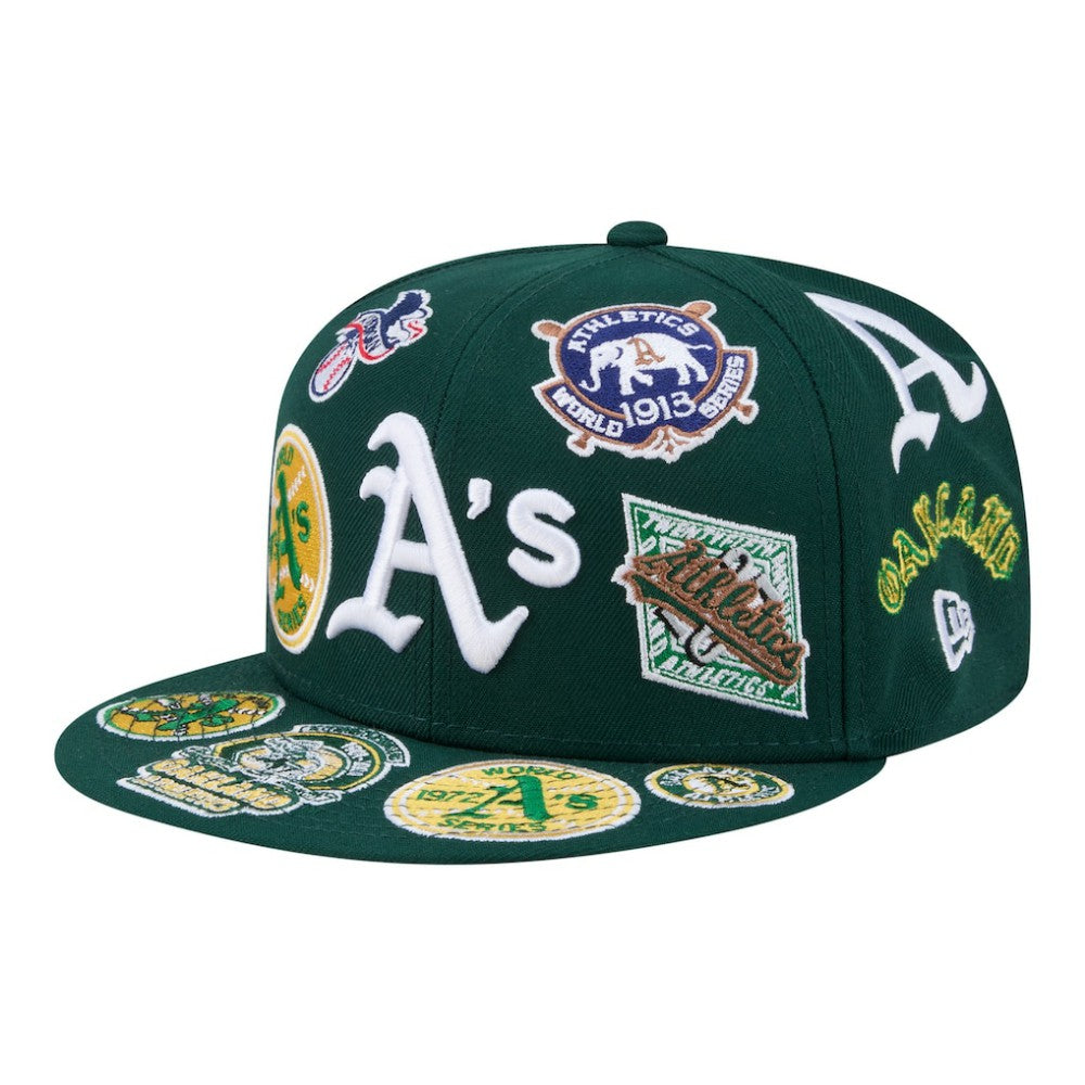 Athletics New Era All Over 59FIFTY Fitted Hat - MLB Hats