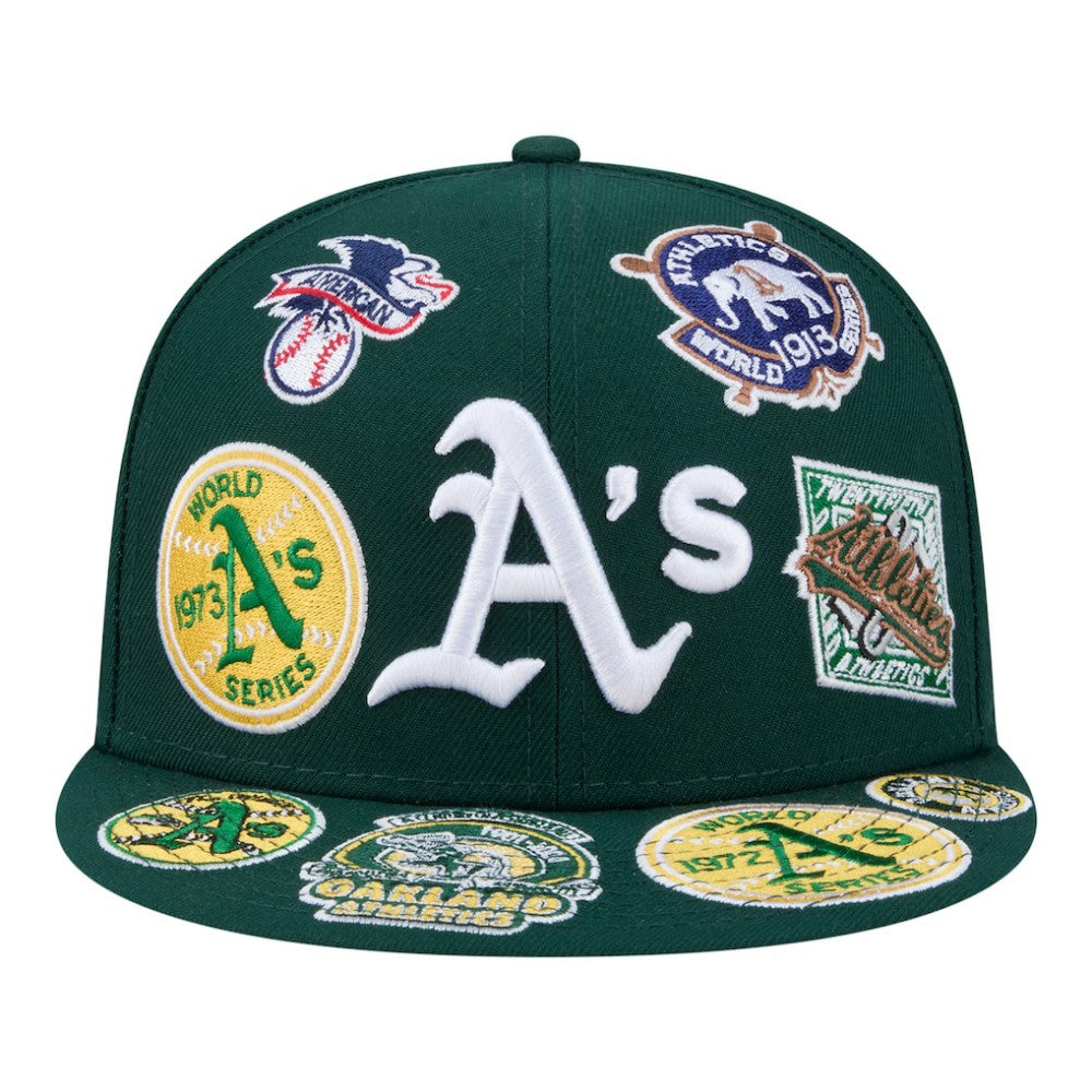 Athletics New Era All Over 59FIFTY Fitted Hat - MLB Hats