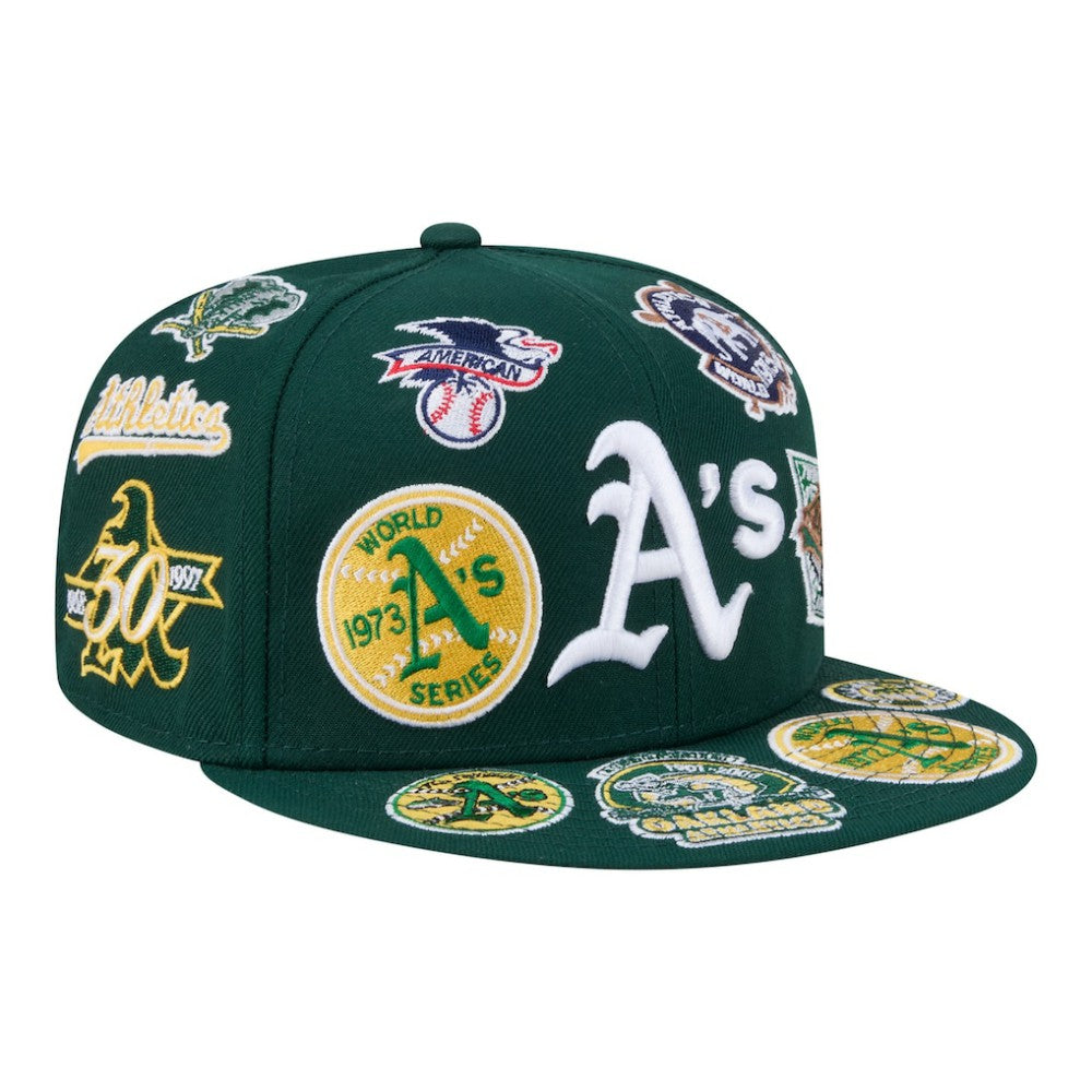 Athletics New Era All Over 59FIFTY Fitted Hat - MLB Hats
