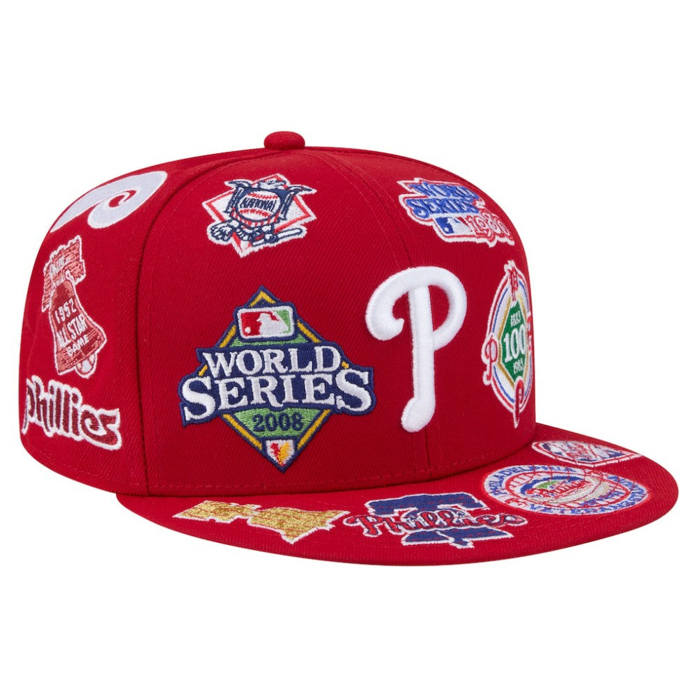 Philadelphia Phillies New Era All Over 59FIFTY Fitted Hat - MLB Hats