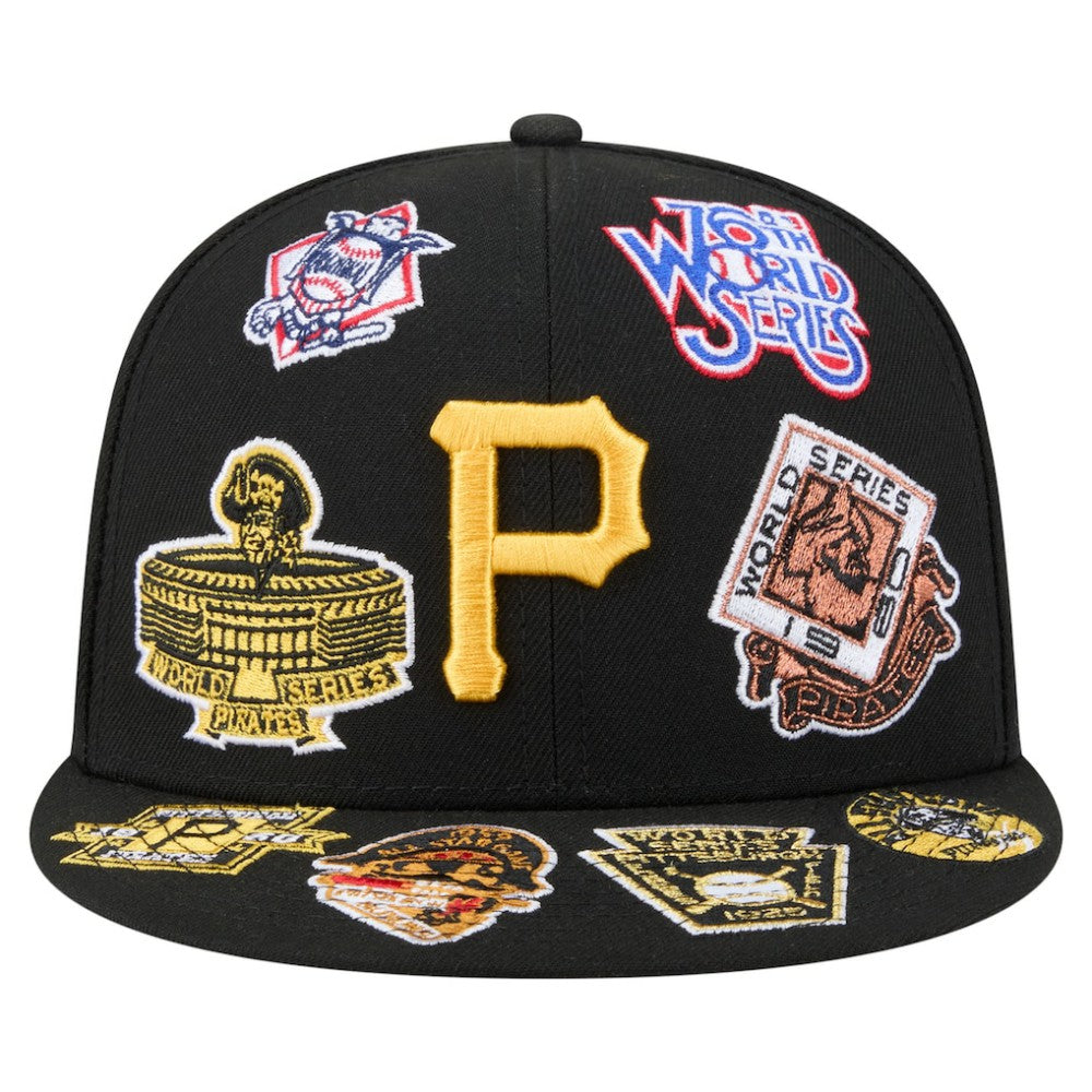 Pittsburgh Pirates New Era All Over 59FIFTY Fitted Hat - MLB Hats