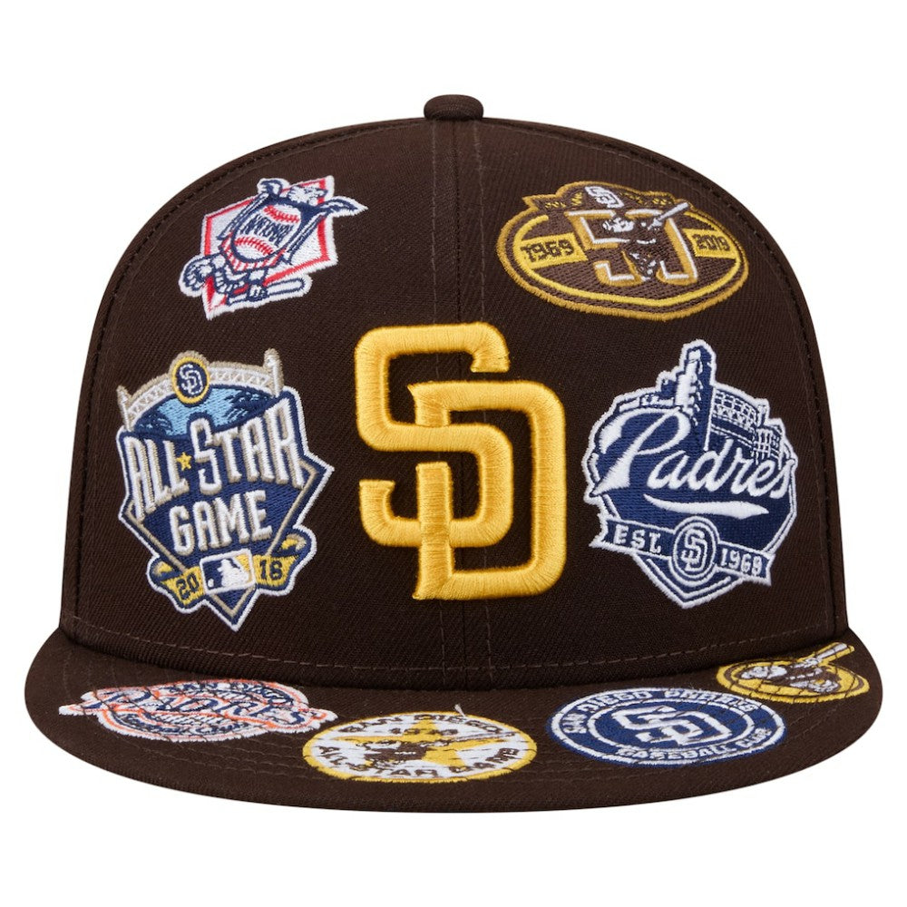 San Diego Padres New Era All Over 59FIFTY Fitted Hat - MLB Hats