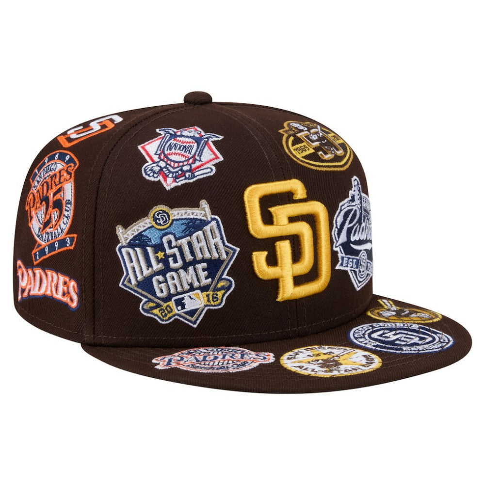 San Diego Padres New Era All Over 59FIFTY Fitted Hat - MLB Hats