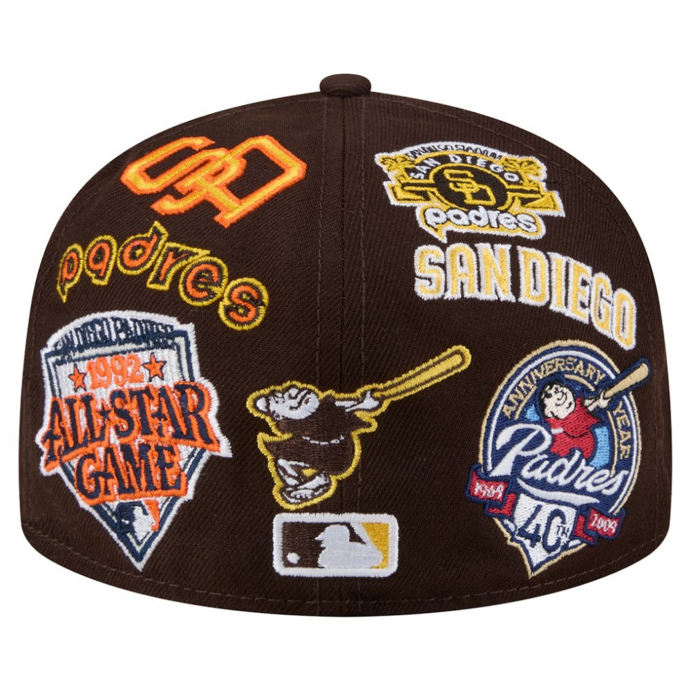 San Diego Padres New Era All Over 59FIFTY Fitted Hat - MLB Hats
