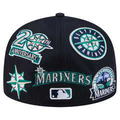 Seattle Mariners New Era All Over 59FIFTY Fitted Hat - MLB Hats