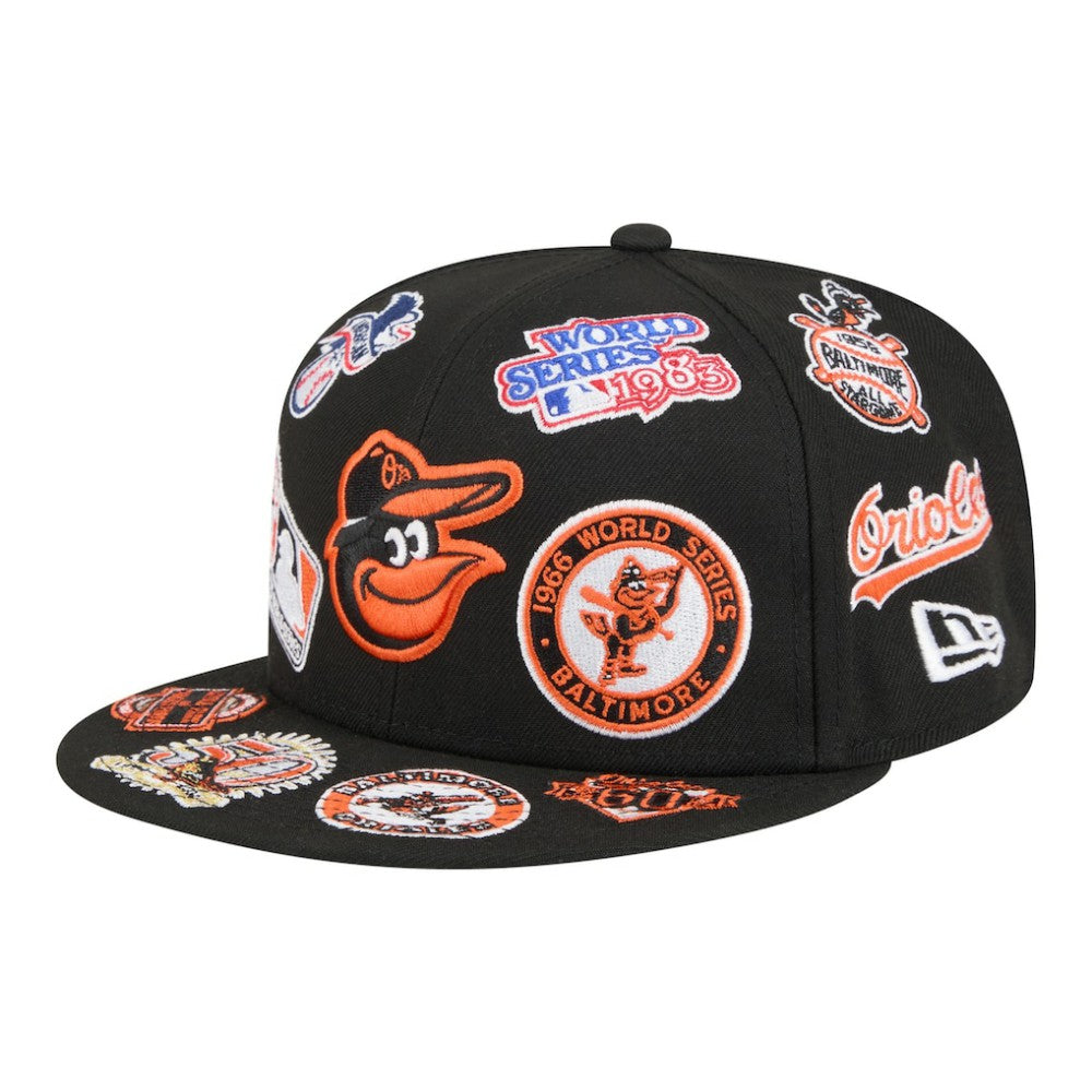 Baltimore Orioles New Era All Over 59FIFTY Fitted Hat - MLB Hats