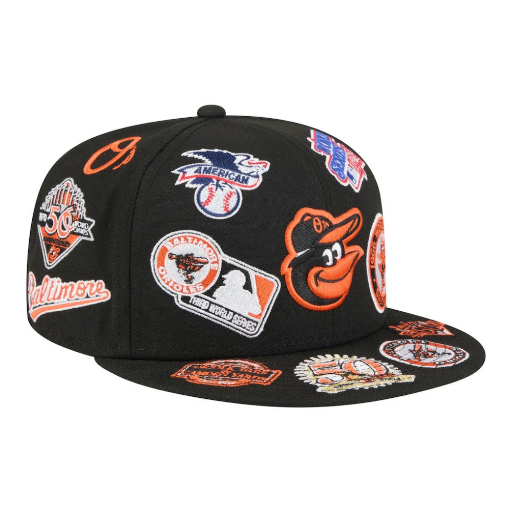 Baltimore Orioles New Era All Over 59FIFTY Fitted Hat - MLB Hats