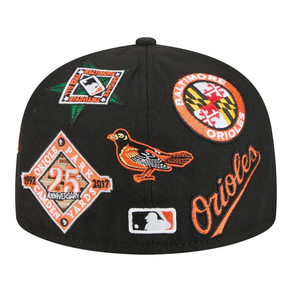 Baltimore Orioles New Era All Over 59FIFTY Fitted Hat - MLB Hats