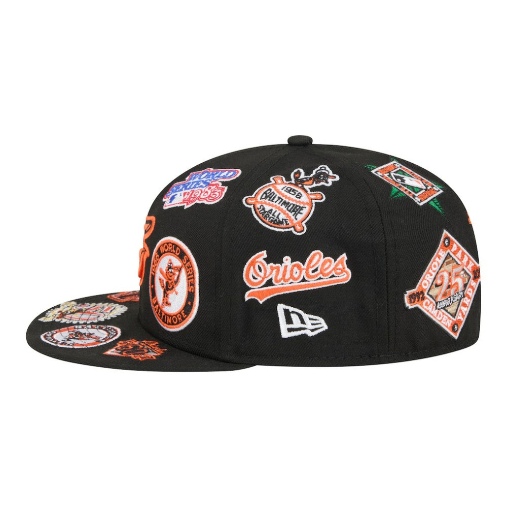 Baltimore Orioles New Era All Over 59FIFTY Fitted Hat - MLB Hats