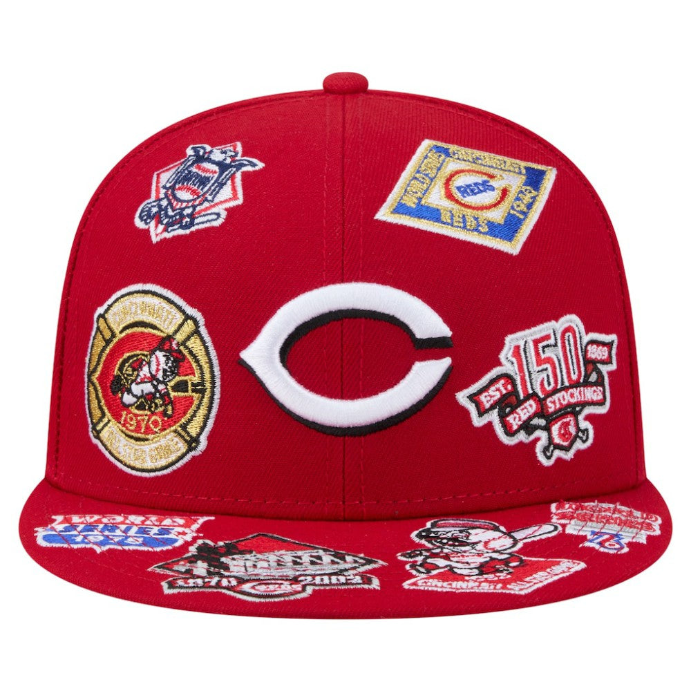 Cincinnati Reds New Era All Over 59FIFTY Fitted Hat - MLB Hats