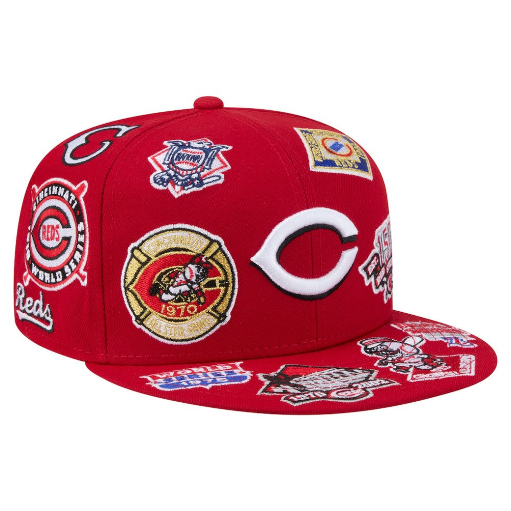 Cincinnati Reds New Era All Over 59FIFTY Fitted Hat - MLB Hats