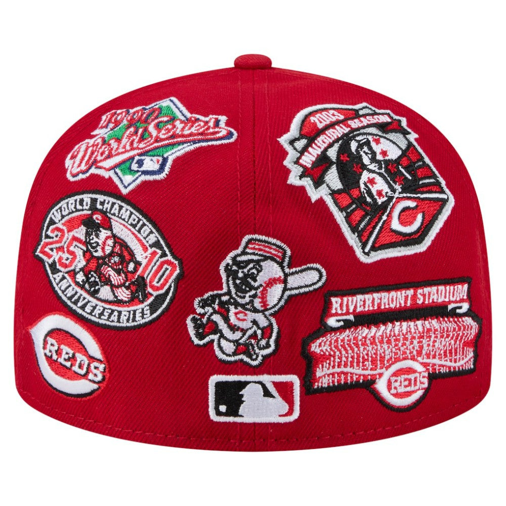 Cincinnati Reds New Era All Over 59FIFTY Fitted Hat - MLB Hats