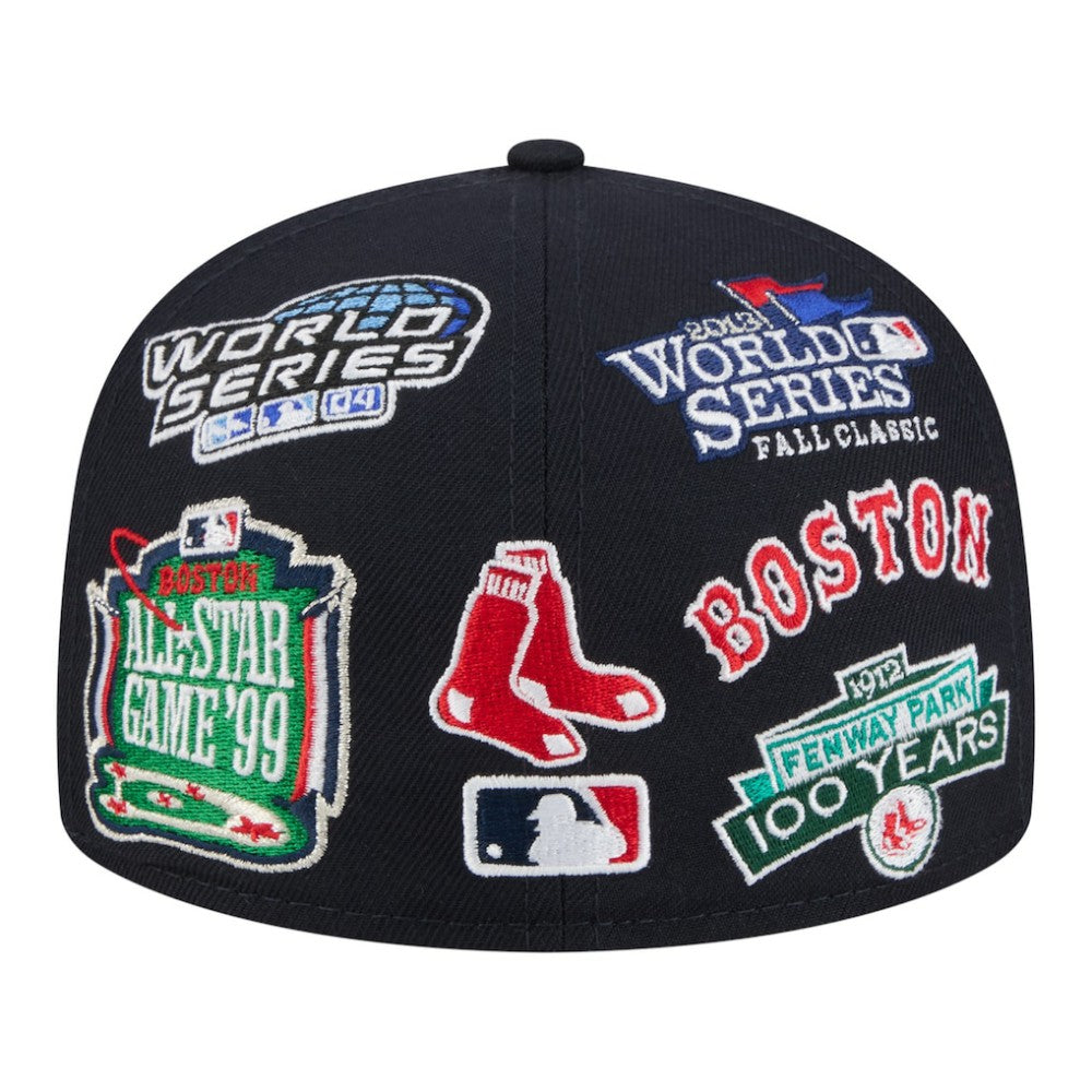 Boston Red Sox New Era All Over 59FIFTY Fitted Hat - MLB Hats
