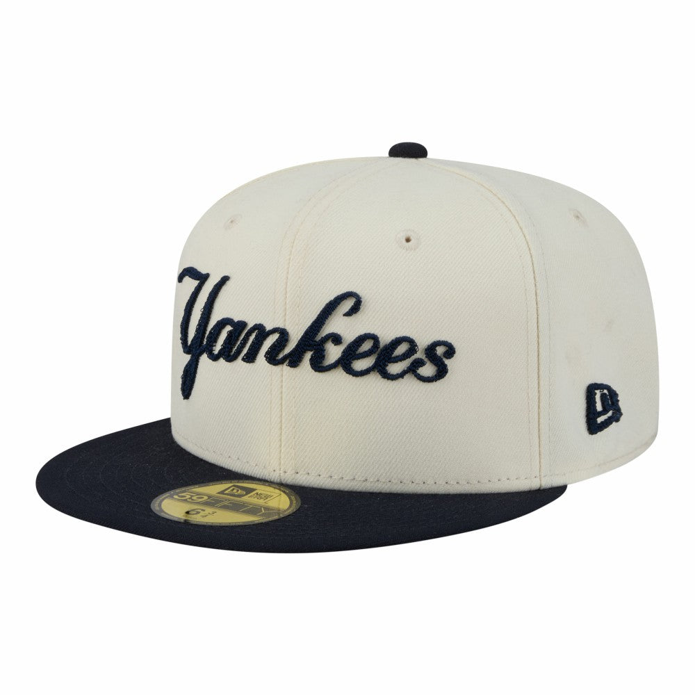 New York Yankees New Era Two-Tone Stitch 59FIFTY Fitted Hat - MLB Hats