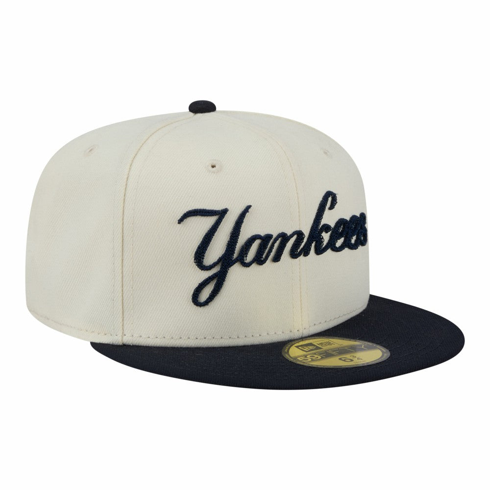 New York Yankees New Era Two-Tone Stitch 59FIFTY Fitted Hat - MLB Hats