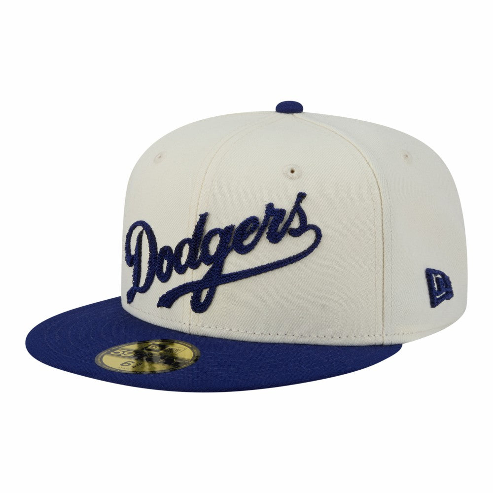 Los Angeles Dodgers New Era Two-Tone Stitch 59FIFTY Fitted Hat - MLB Hats