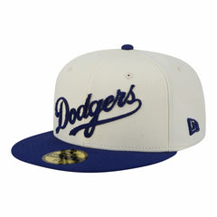 Los Angeles Dodgers New Era Two-Tone Stitch 59FIFTY Fitted Hat - MLB Hats