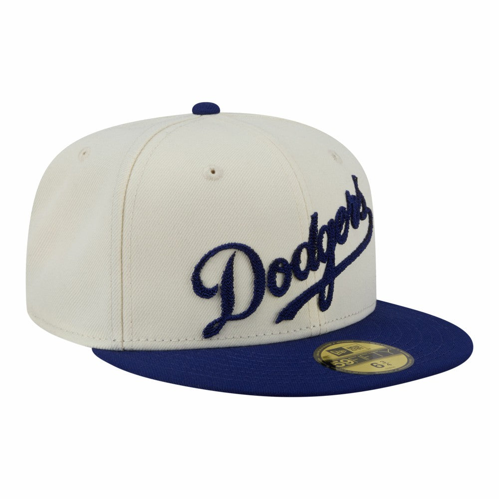 Los Angeles Dodgers New Era Two-Tone Stitch 59FIFTY Fitted Hat - MLB Hats