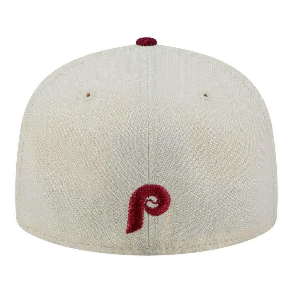 Philadelphia Phillies New Era Two-Tone Stitch 59FIFTY Fitted Hat - MLB Hats