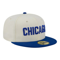 Chicago Cubs New Era Two-Tone Stitch 59FIFTY Fitted Hat - MLB Hats