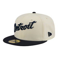Detroit Tigers New Era Two-Tone Stitch 59FIFTY Fitted Hat - MLB Hats