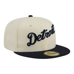 Detroit Tigers New Era Two-Tone Stitch 59FIFTY Fitted Hat - MLB Hats