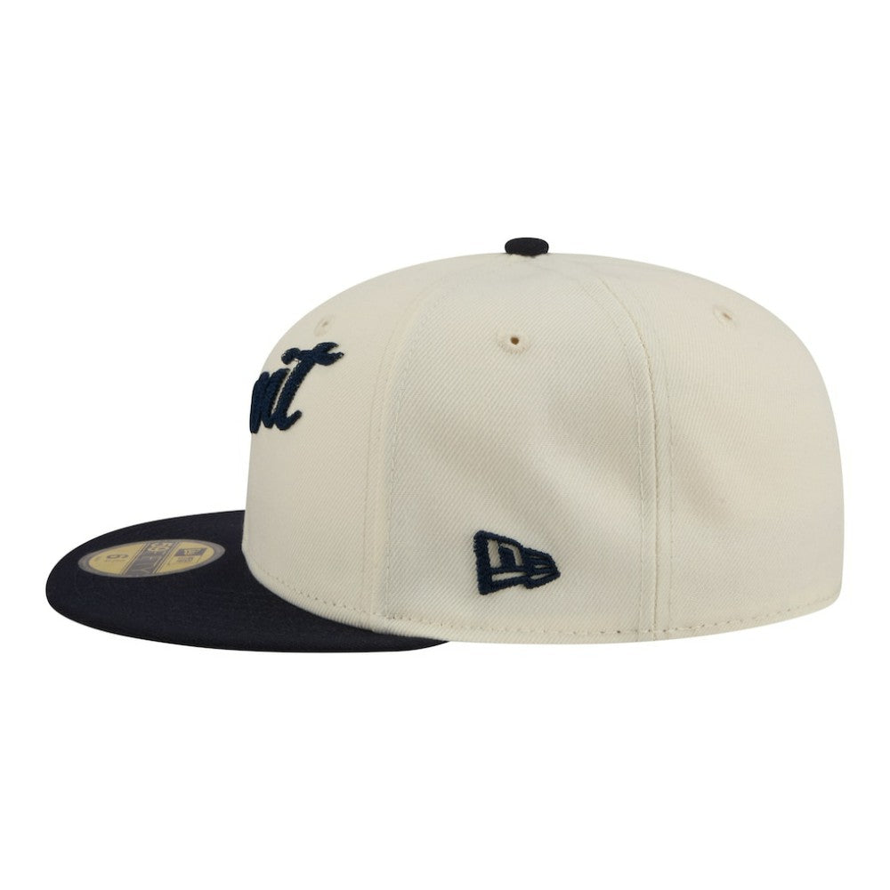 Detroit Tigers New Era Two-Tone Stitch 59FIFTY Fitted Hat - MLB Hats