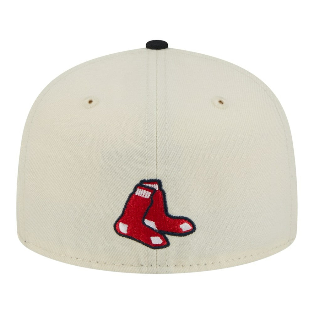 Boston Red Sox New Era Two-Tone Stitch 59FIFTY Fitted Hat - MLB Hats