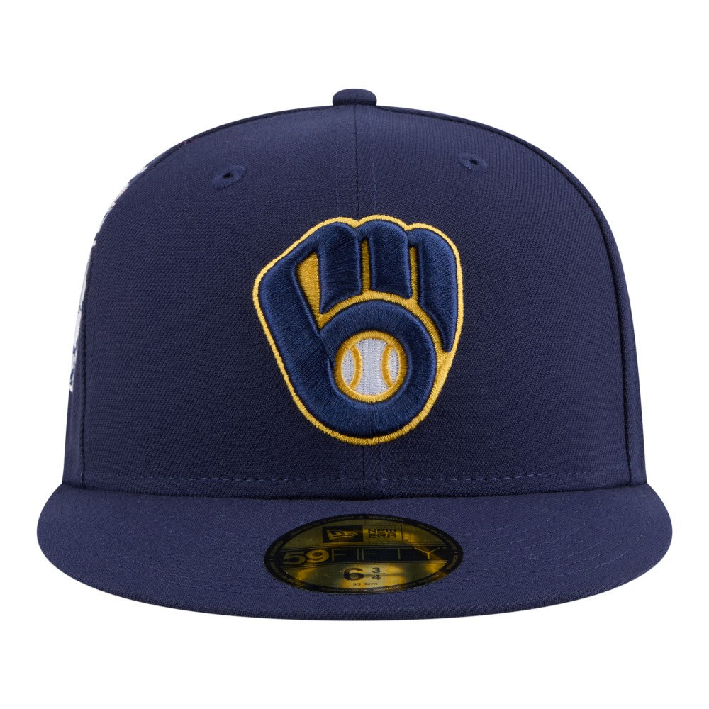 Milwaukee Brewers New Era Hidden Hit 59FIFTY Fitted Hat - MLB Hats