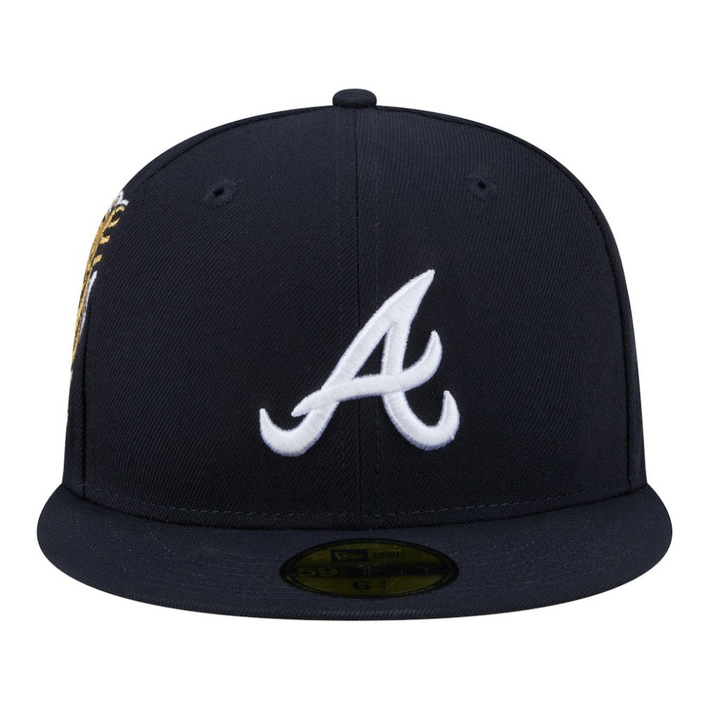 Atlanta Braves New Era Hidden Hit 59FIFTY Fitted Hat - MLB Hats