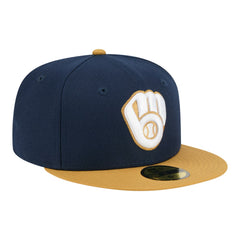 Milwaukee Brewers New Era Two-Tone Color Pack 59FIFTY Fitted Hat - MLB Hats