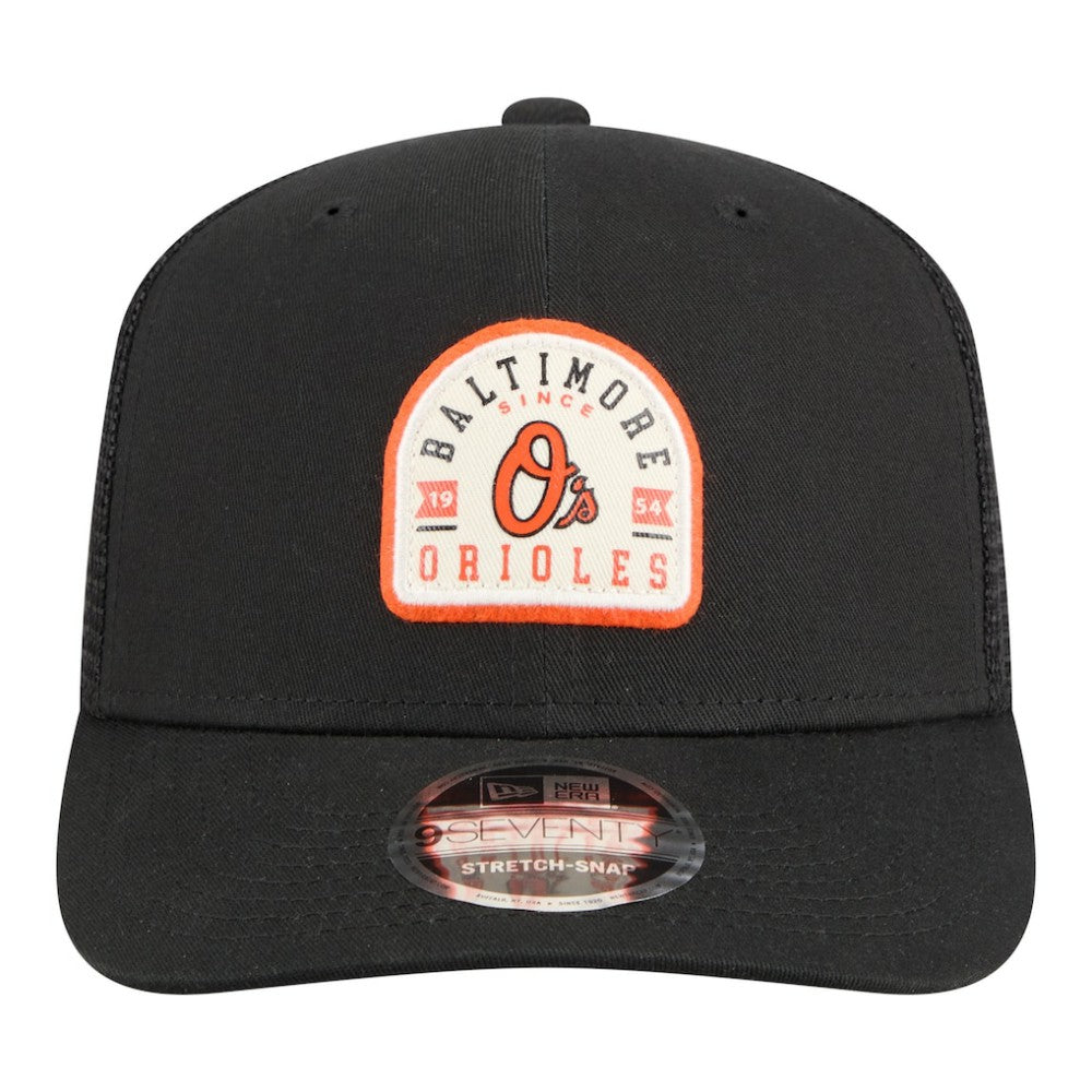 Baltimore Orioles New Era Alternate Logo Contest 9SEVENTY Adjustable Trucker Hat - MLB Hats