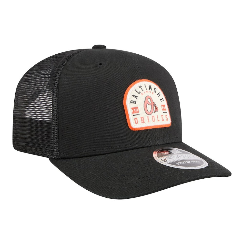 Baltimore Orioles New Era Alternate Logo Contest 9SEVENTY Adjustable Trucker Hat - MLB Hats