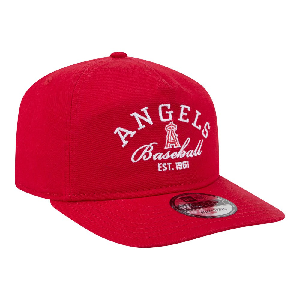 Los Angeles Angels New Era Stacked 19TWENTY Adjustable Hat - MLB Hats