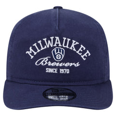 Milwaukee Brewers New Era Stacked 19TWENTY Adjustable Hat - MLB Hats