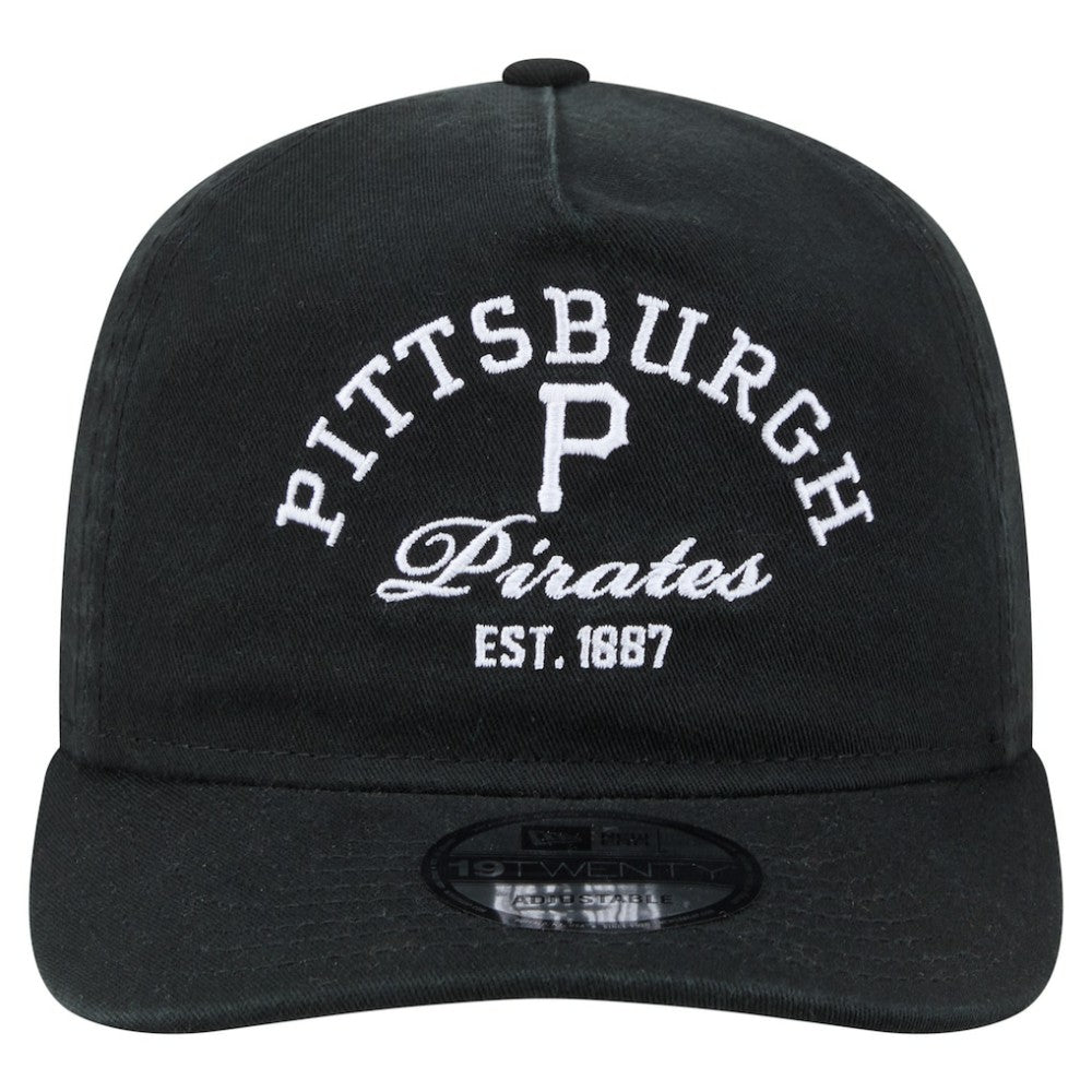 Pittsburgh Pirates New Era Stacked 19TWENTY Adjustable Hat - MLB Hats