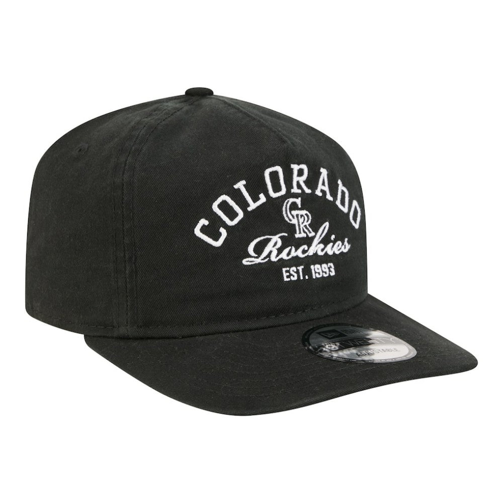 Colorado Rockies New Era Stacked 19TWENTY Adjustable Hat - MLB Hats