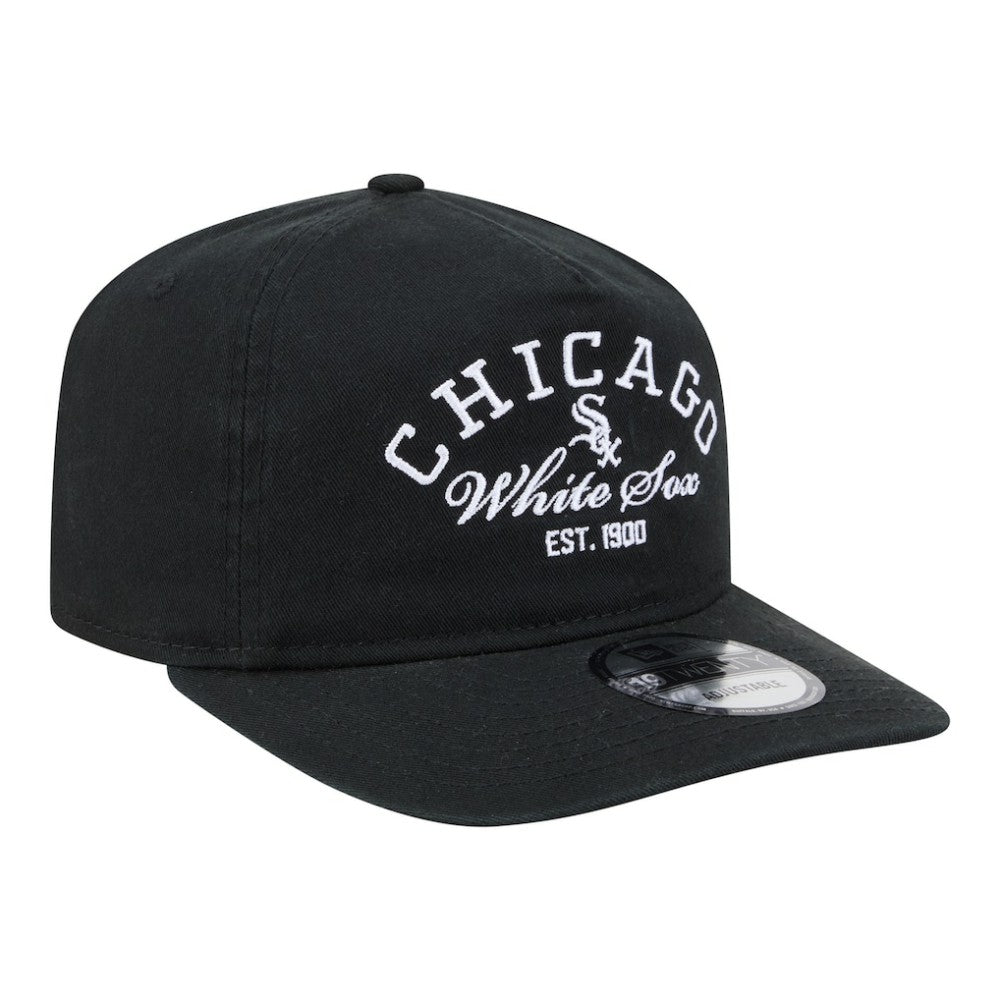 Chicago White Sox New Era Stacked 19TWENTY Adjustable Hat - MLB Hats