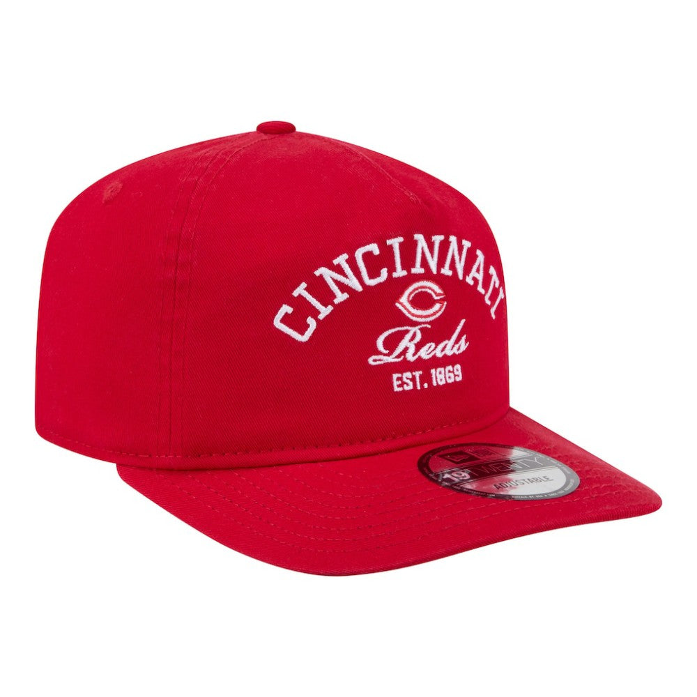 Cincinnati Reds New Era Stacked 19TWENTY Adjustable Hat - MLB Hats