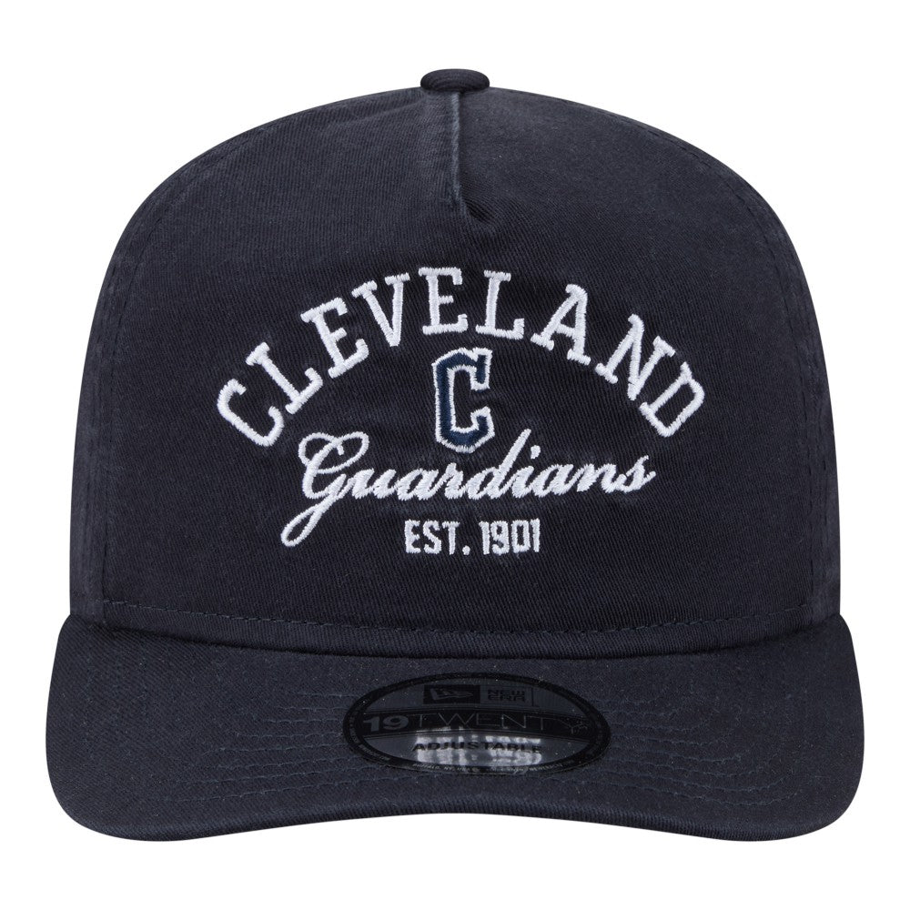 Cleveland Guardians New Era Stacked 19TWENTY Adjustable Hat - MLB Hats