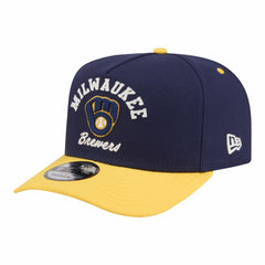 Milwaukee Brewers New Era Arched A-Frame 9FIFTY Adjustable Hat - MLB Hats