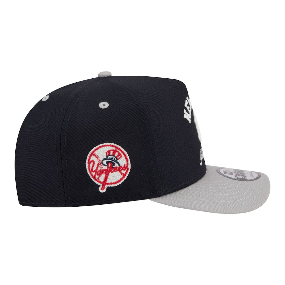 New York Yankees New Era Arched A-Frame 9FIFTY Adjustable Hat - MLB Hats