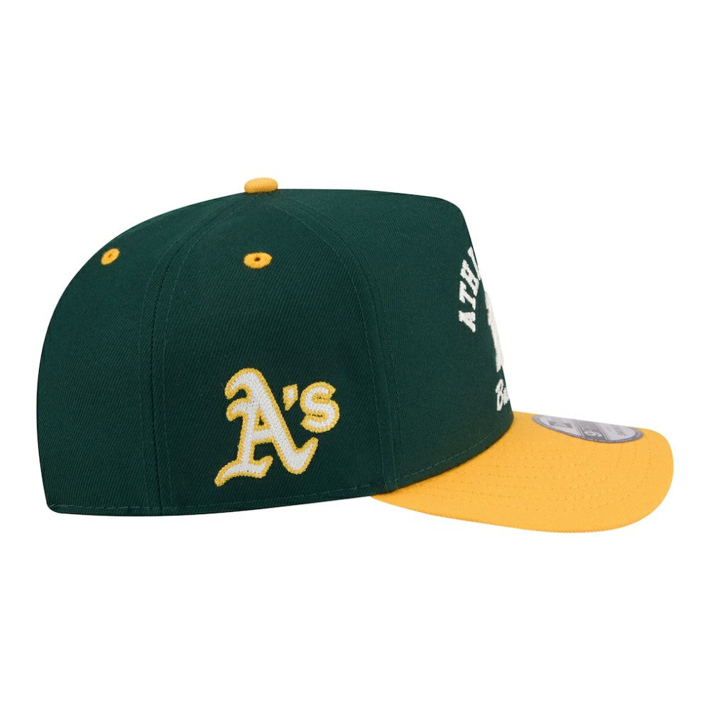 Athletics New Era Arched A-Frame 9FIFTY Adjustable Hat - MLB Hats