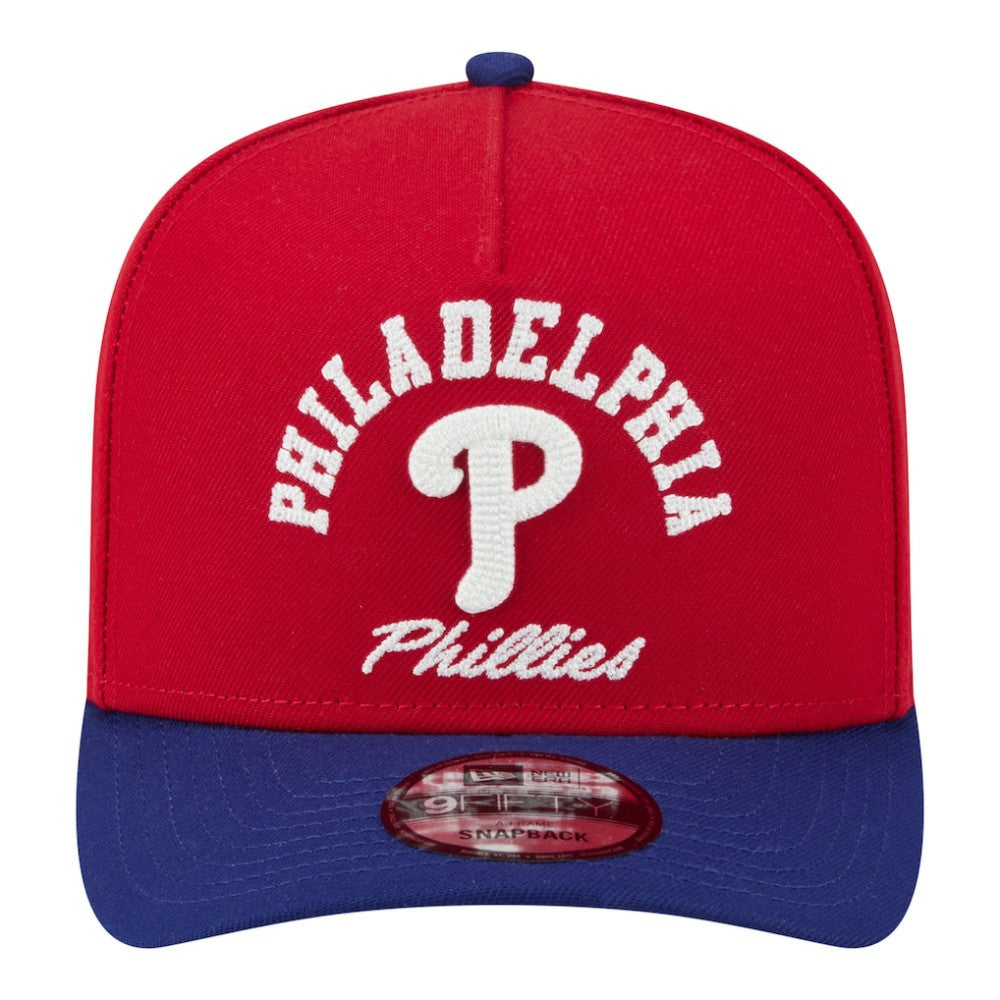 Philadelphia Phillies New Era Arched A-Frame 9FIFTY Adjustable Hat - MLB Hats