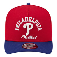 Philadelphia Phillies New Era Arched A-Frame 9FIFTY Adjustable Hat - MLB Hats