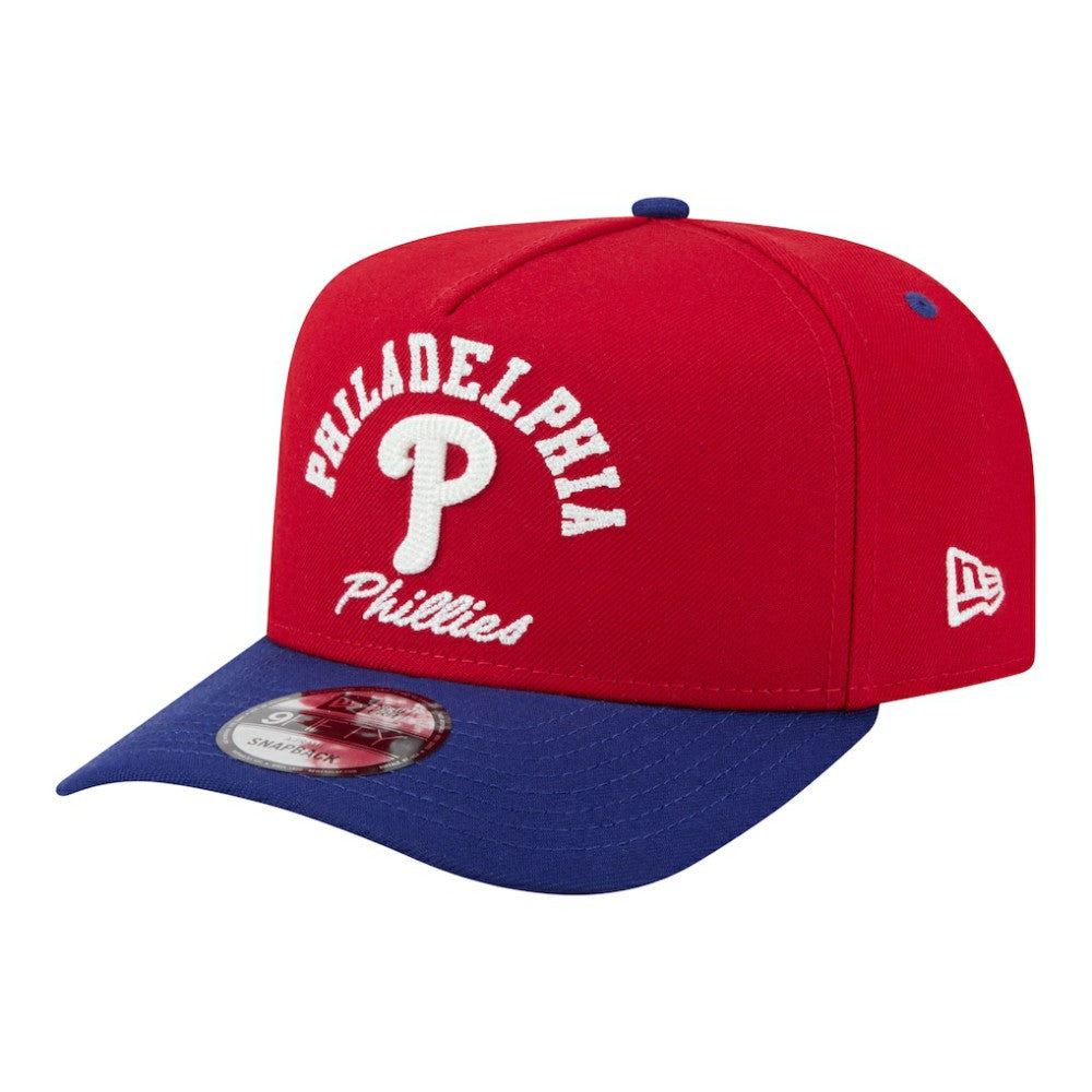 Philadelphia Phillies New Era Arched A-Frame 9FIFTY Adjustable Hat - MLB Hats
