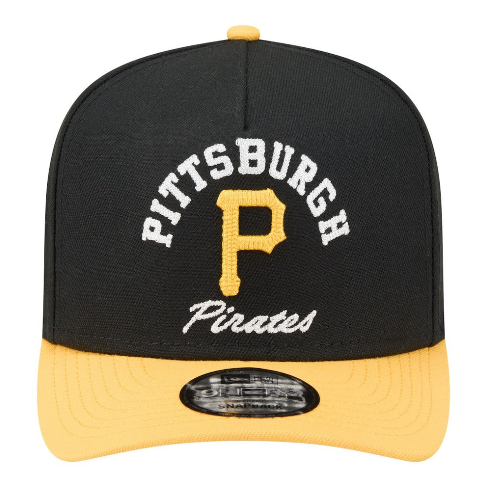 Pittsburgh Pirates New Era Arched A-Frame 9FIFTY Adjustable Hat - MLB Hats